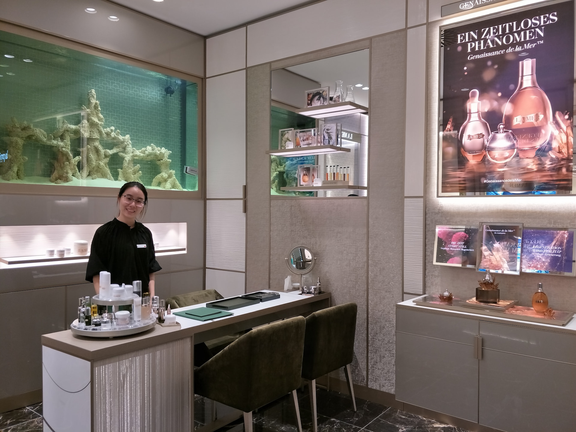 La Mer luxury sales internship success
