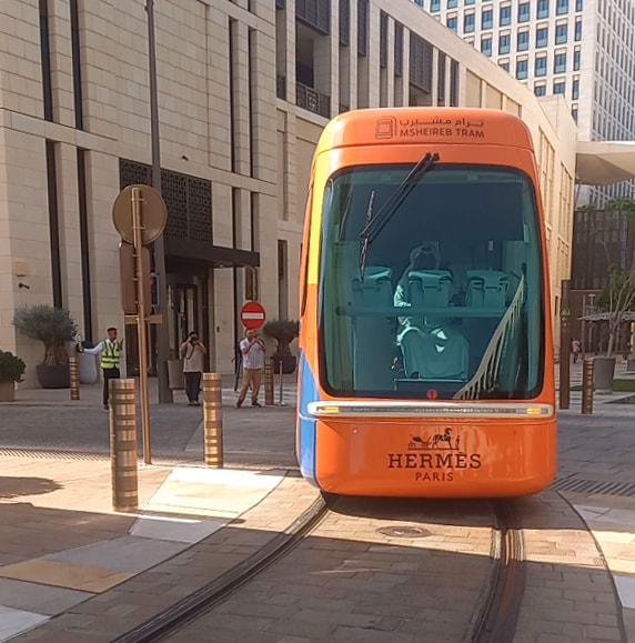 Hermes Tram Doha