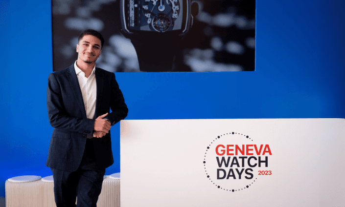 HIM Business School student at Geneva Watch Days